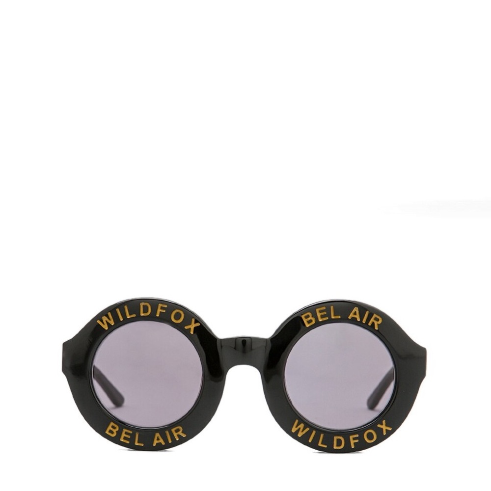 Wildfox Couture Bel Air Sunglasses in Black/Gold/Grey